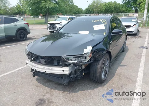 2018 Acura Tlx Tech A-Spec Pkgs from USA, damaged, VIN 19UUB2F60JA003903